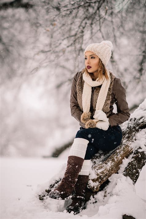 snow photoshoot